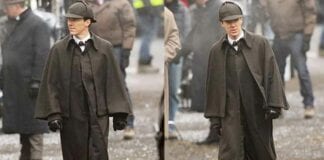 Sherlock Yeni Sezon Çekimlerinden Fotoğraflar