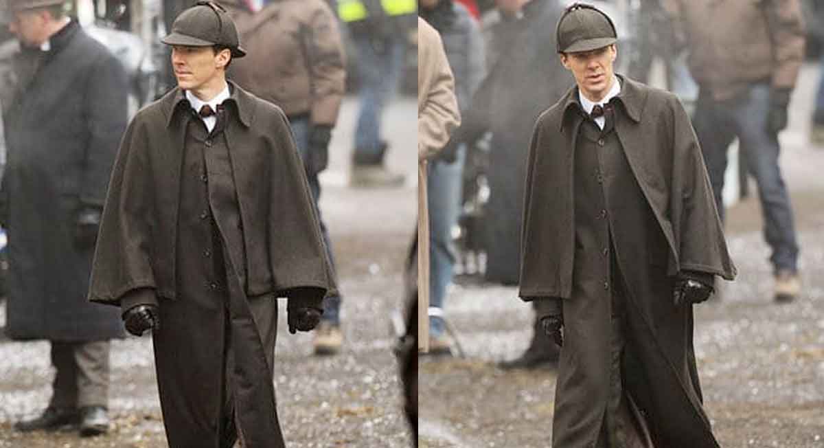 Sherlock Yeni Sezon Çekimlerinden Fotoğraflar