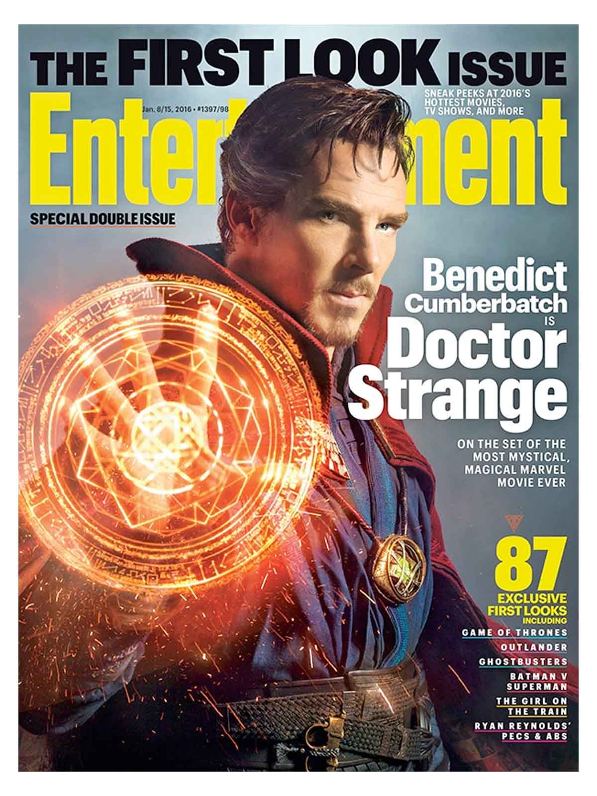 Benedict Cumberbatch Doctor Strange Kostümü ile Karşınızda