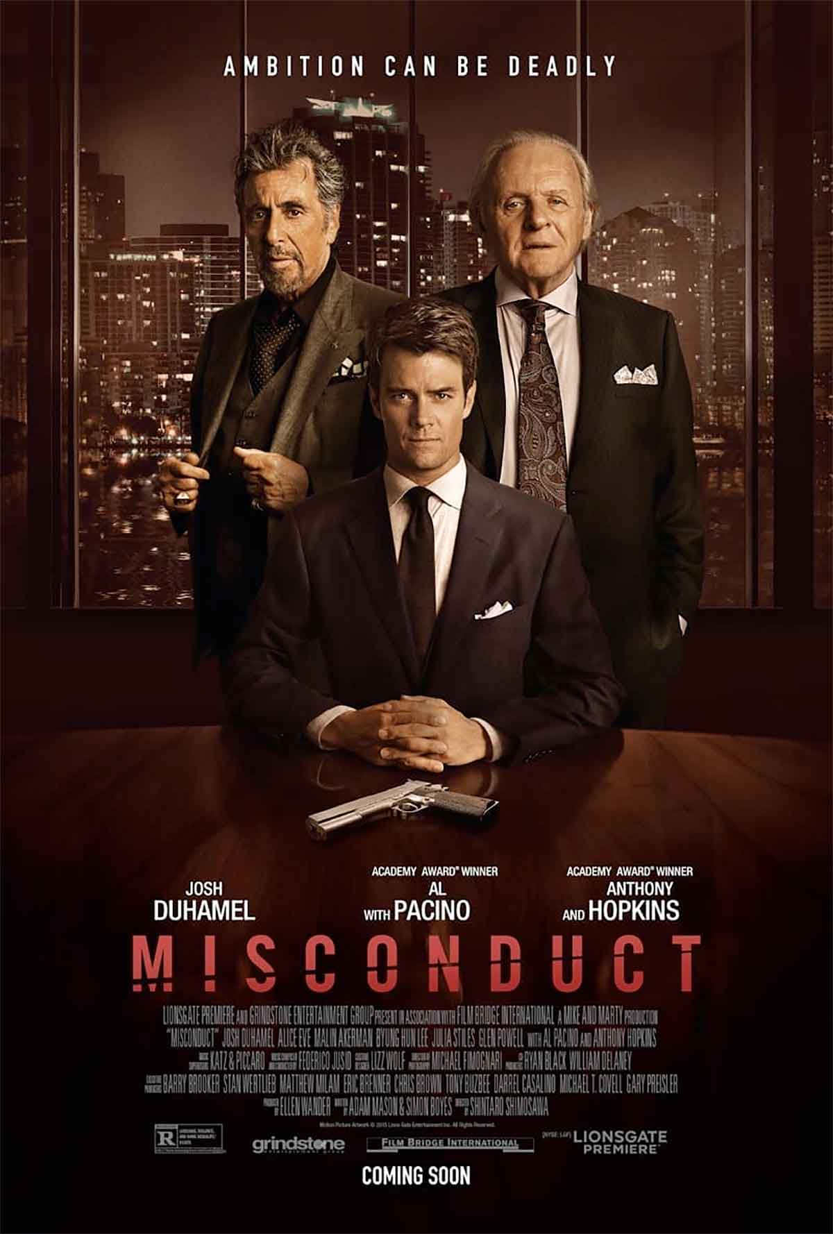 Misconduct Filminden Fragman ve Poster Geldi