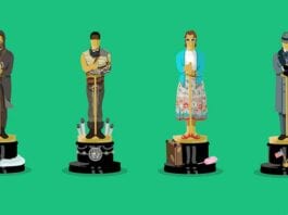 2016 Oscar En İyi Film Adayları ile Hazırlanan İllüstrasyonlar