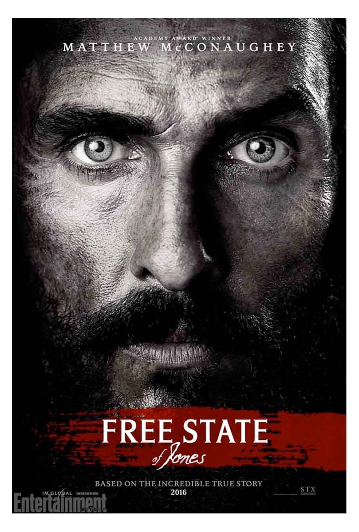 Free State of Jones Filminin Afişi Yayınlandı