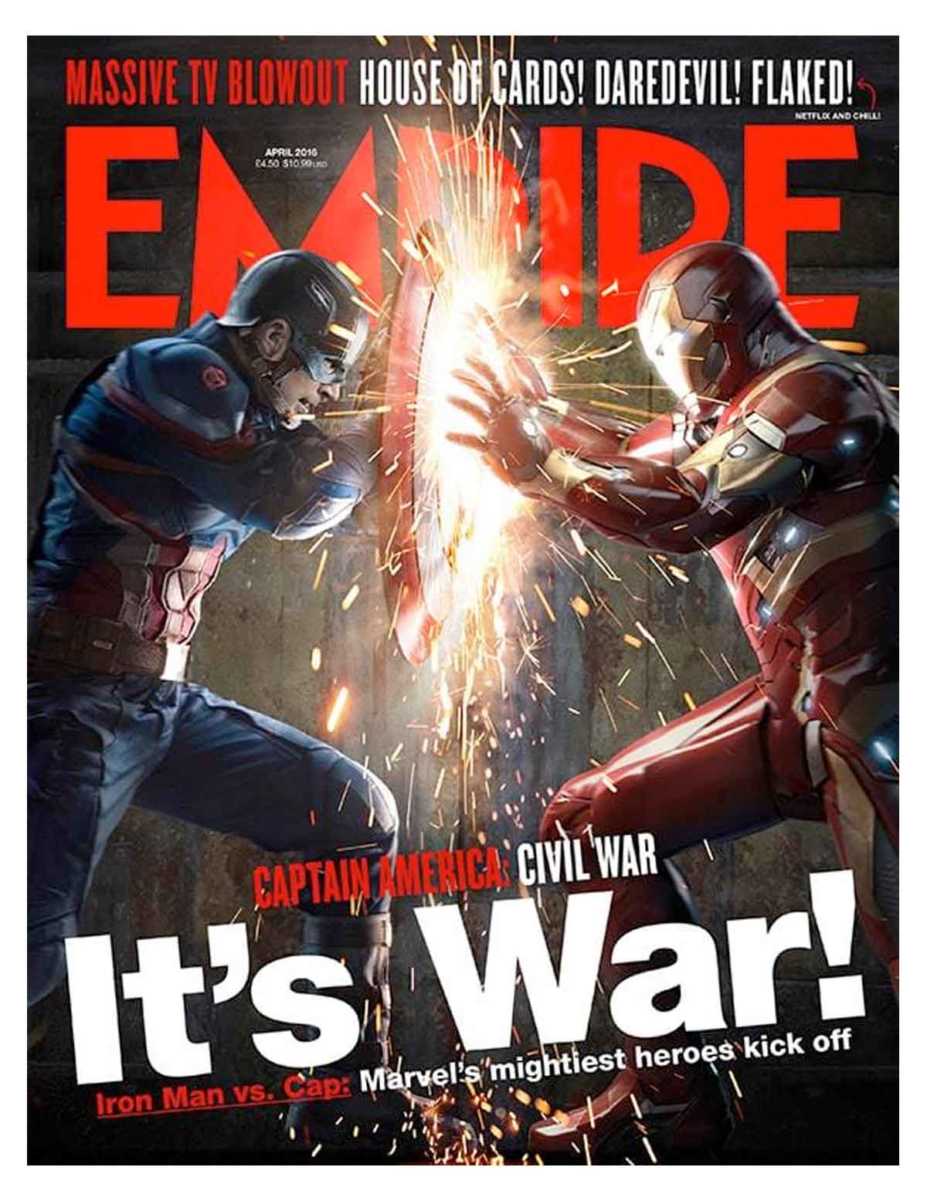 Captain America: Civil War Empire Magazine Kapağı Geldi