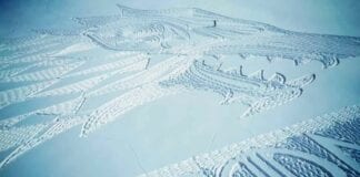 Simon Beck Game of Thrones İçin Snow Art Yapmış