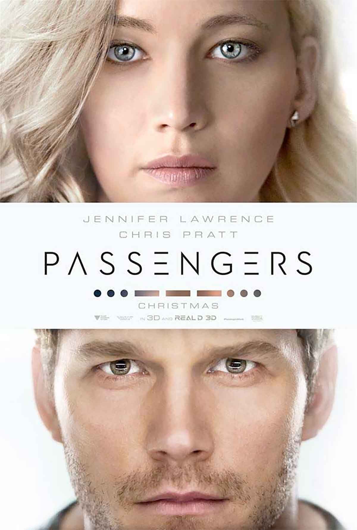 Jennifer Lawrence ve Chris Pratt'li Passengers'ın İlk Afişi