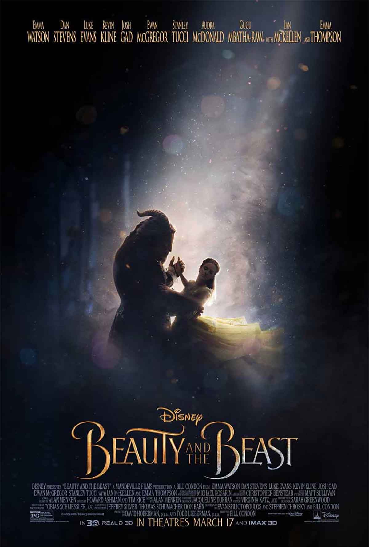 Beauty and the Beast Resmi Afişi Yayınlandı