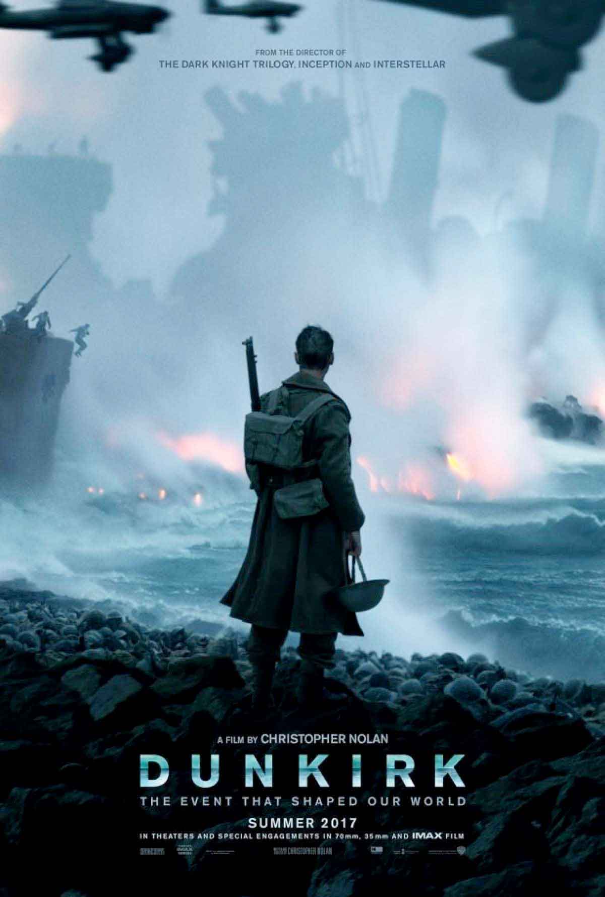 Nolan'ın Yeni Filmi Dunkirk'ten Afiş Geldi