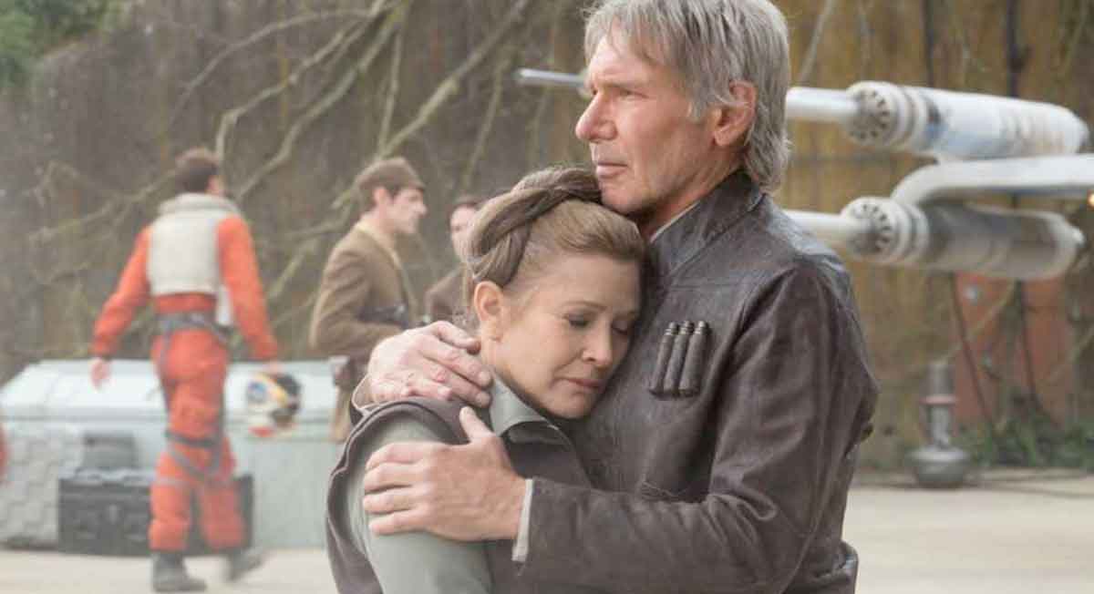 Carrie Fisher Star Wars 8'deki Sahnelerini Tamamlamış